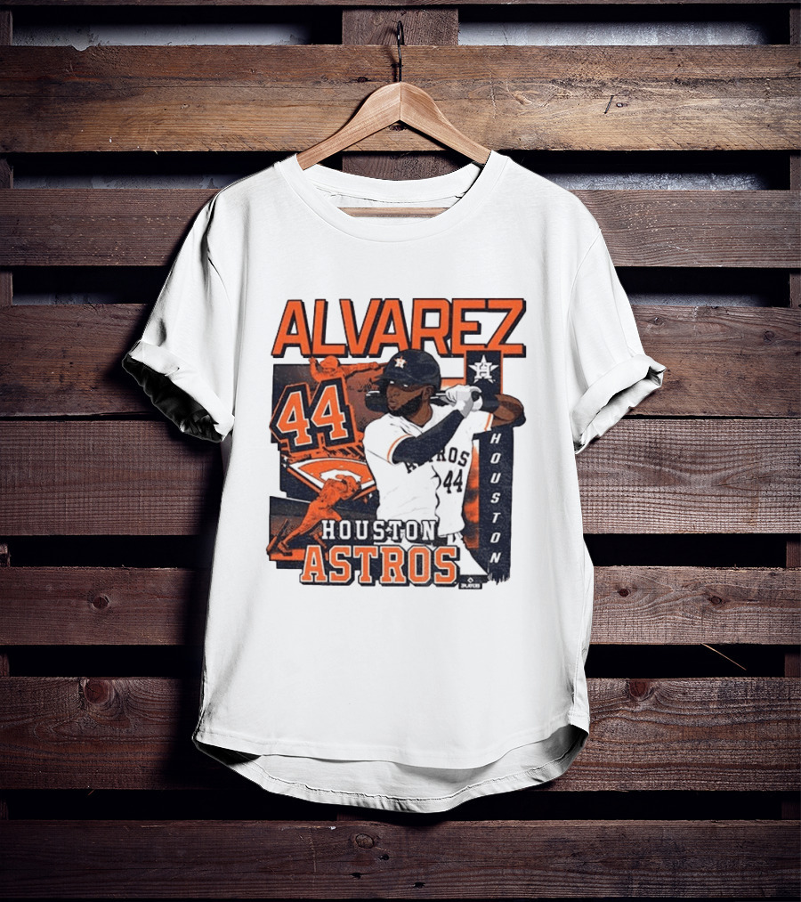 Yordan Alvarez 44 Houston Astros Player Edition MLB T-Shirt