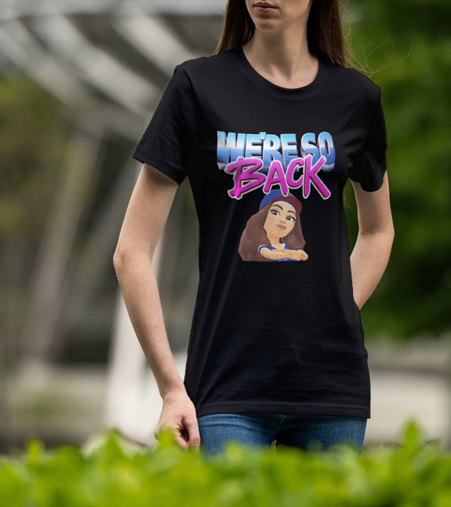 We're So Back Bitmoji Avatar Los Angeles Dodgers T-Shirt