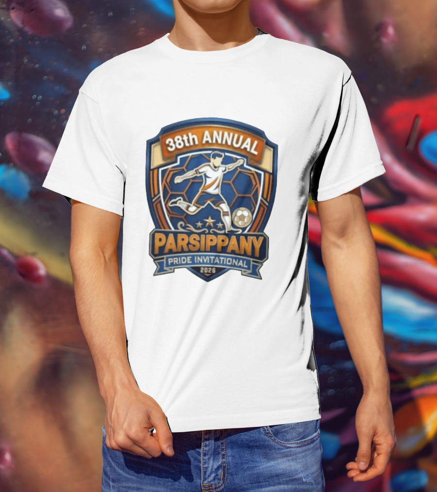 38th Annual Parsippany Pride Invitational 2026 Soccer Event T-Shirt