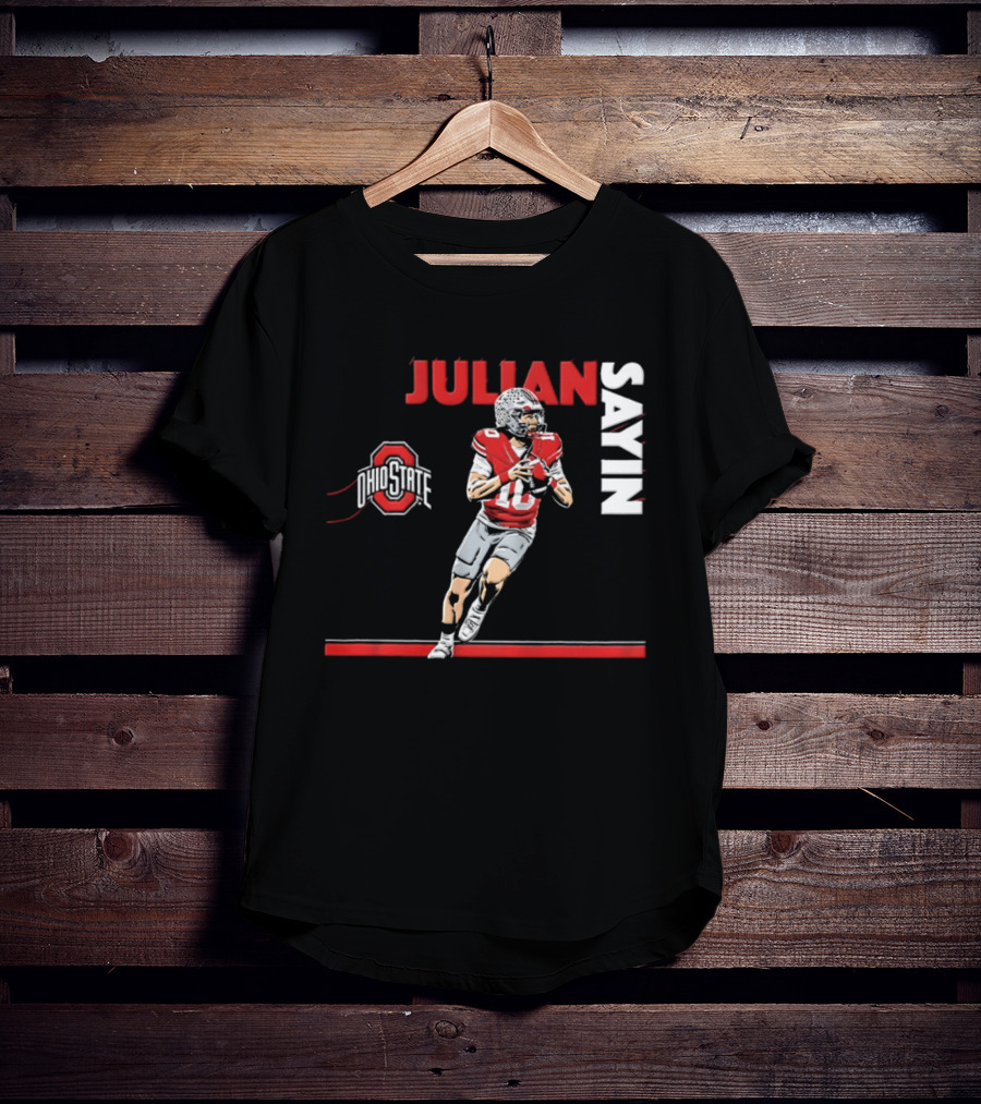 Ohio State Buckeyes Football 2026 Julian Sayin Neon Nights T-Shirt