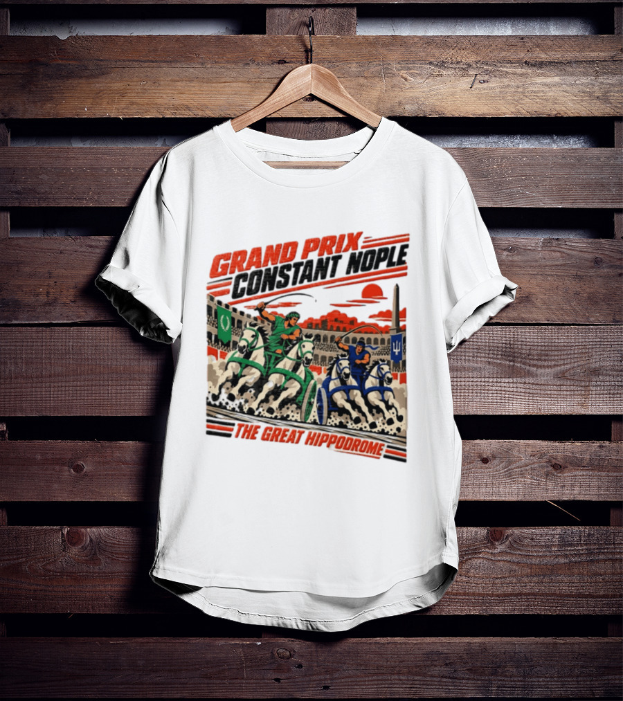 Grand Prix Constantinople Chariot Racers The Great Hippodrome T-Shirt