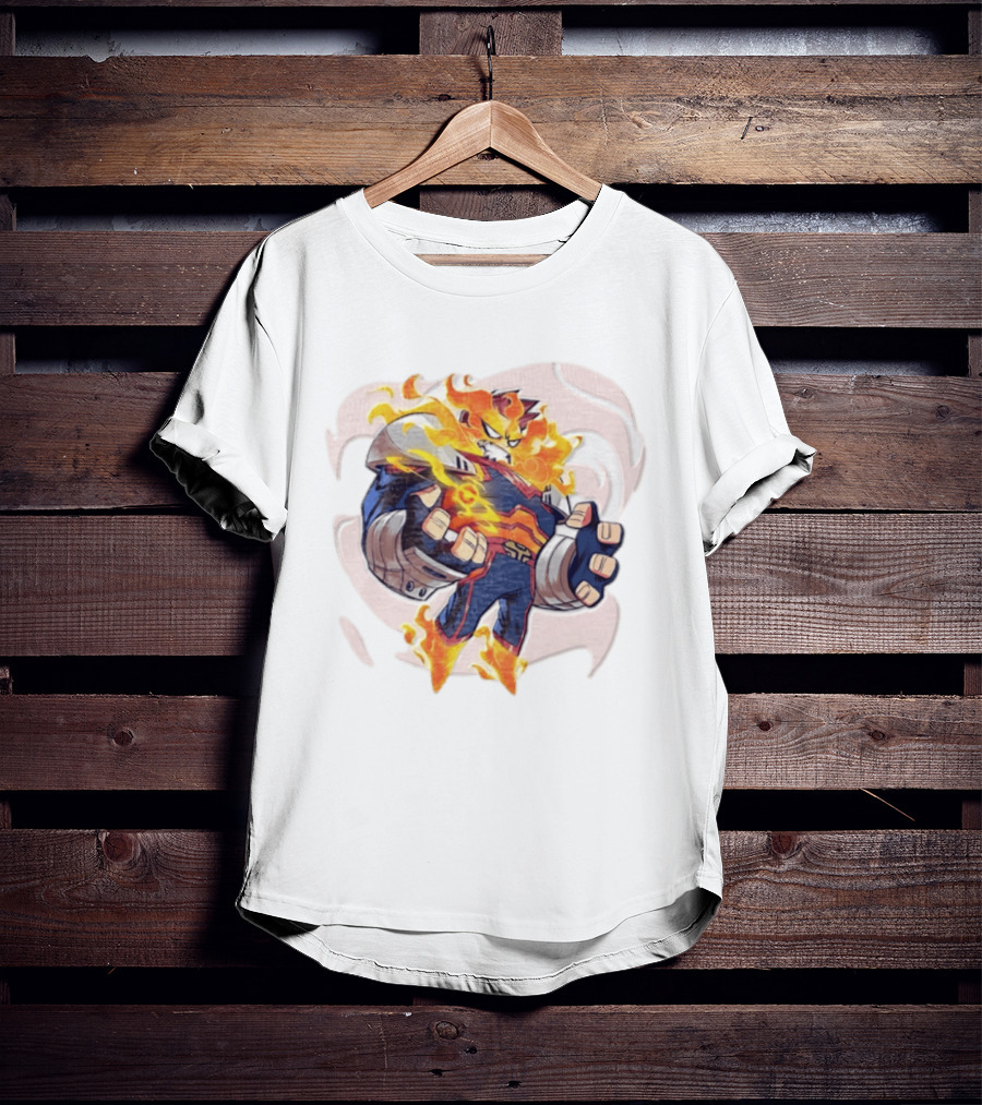 Endeavor My Hero Academia Fiery Flame T-Shirt
