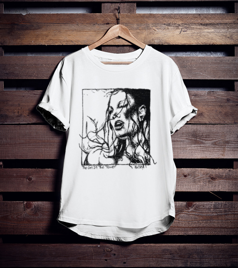 Halsey The Girl In The Tower Enchanted Forest Shadows T-Shirt