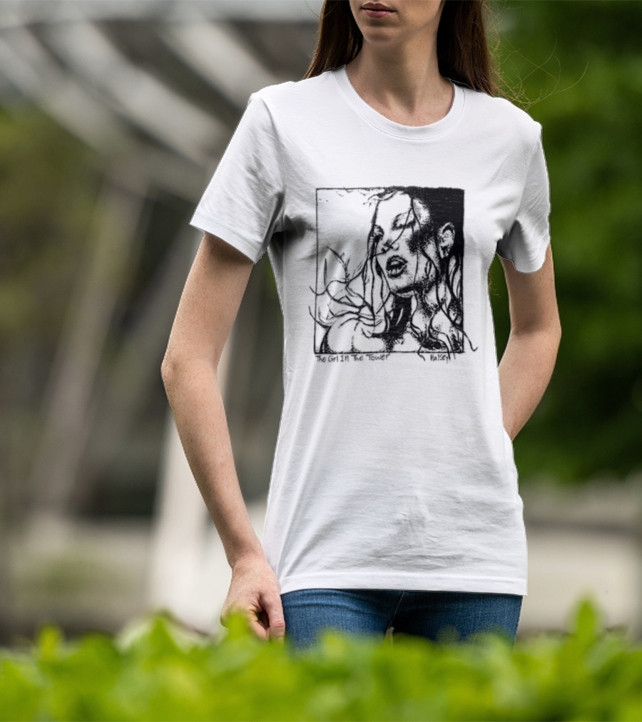 Halsey The Girl In The Tower Enchanted Forest Shadows T-Shirt