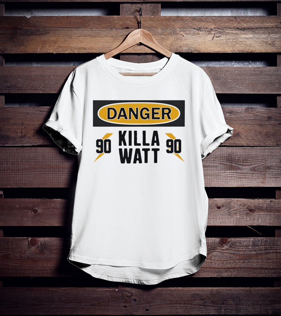 Danger Killa Watt 90 Pittsburgh Steelers TJ Watt T-Shirt
