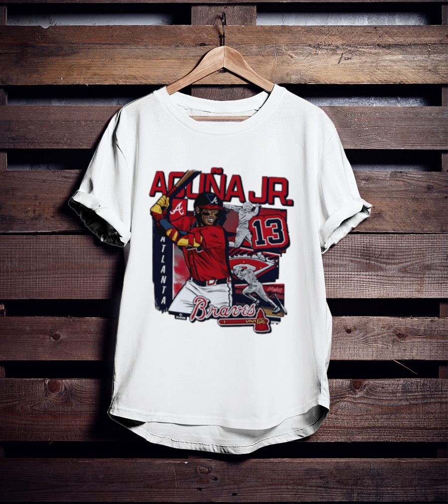 Ronald Acuna Jr. 13 Atlanta Braves 2026 Baseball MLB T-Shirt