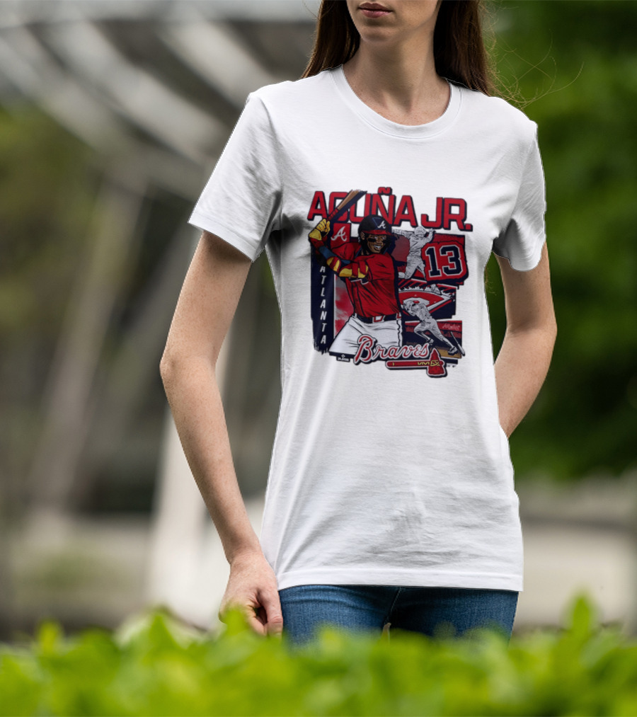 Ronald Acuna Jr. 13 Atlanta Braves 2026 Baseball MLB T-Shirt