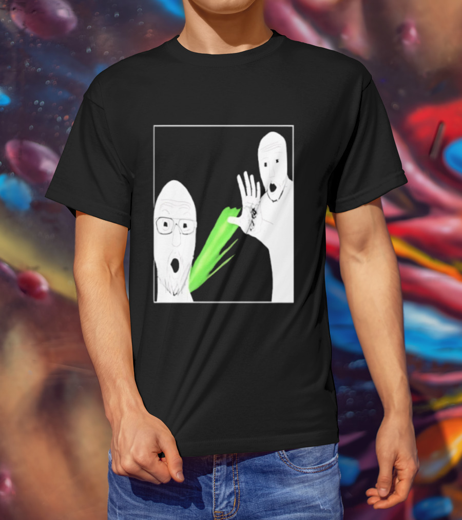 Soyjak Pointing Meme Wholesome Internet Reaction T-Shirt