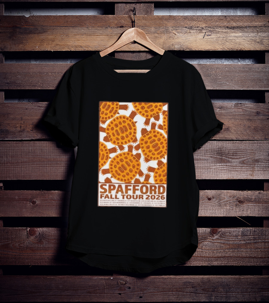 Spafford Fall Tour 2026 Turtles And Tour Dates T-Shirt