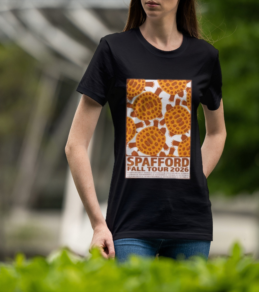 Spafford Fall Tour 2026 Turtles And Tour Dates T-Shirt