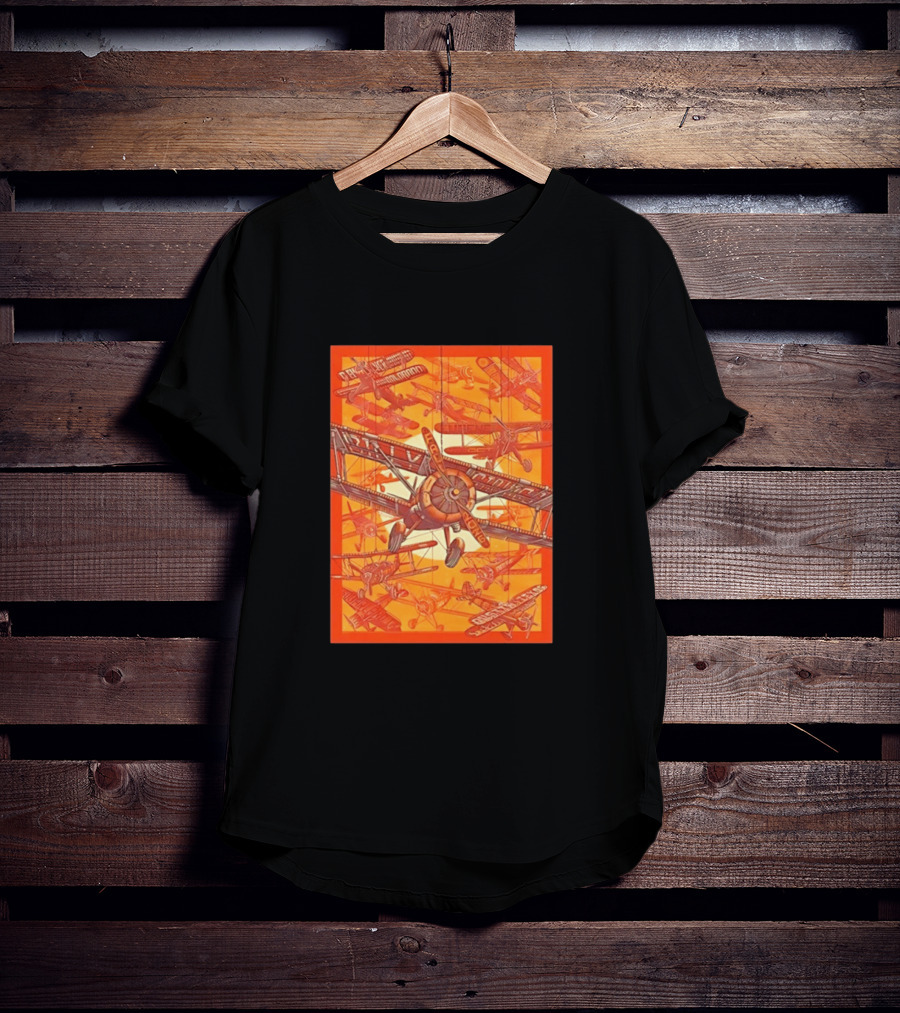 Biplane Airshow Eugene And Austin Adventure T-Shirt