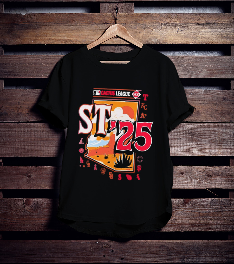 Cactus League 2025 Arizona Spring Training MLB AZ ST'25 T-Shirt