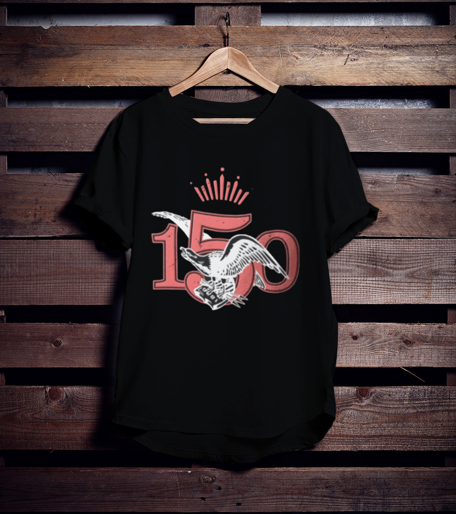 Texas A And M University 150th Anniversary 1876 Eagle Crown T-Shirt
