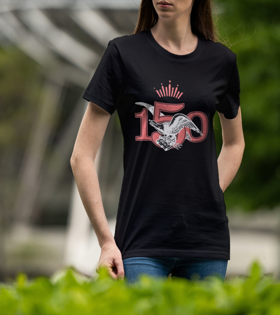 Texas A And M University 150th Anniversary 1876 Eagle Crown T-Shirt