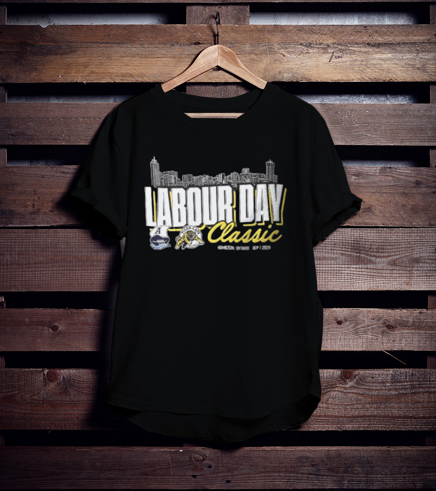 Toronto Argonauts Hamilton Tiger Cats Labour Day Classic 2026 Skyline Event T-Shirt