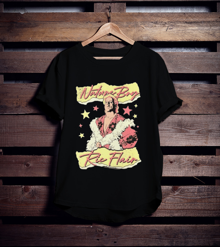 Nature Boy Ric Flair Distressed Vintage Wrestling T-Shirt