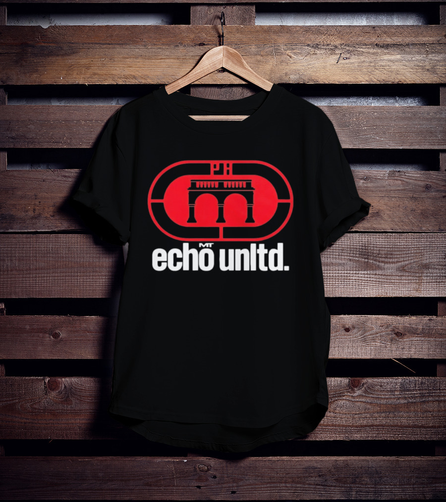 Echo Unltd Red Archway Icon Urban Fashion T-Shirt