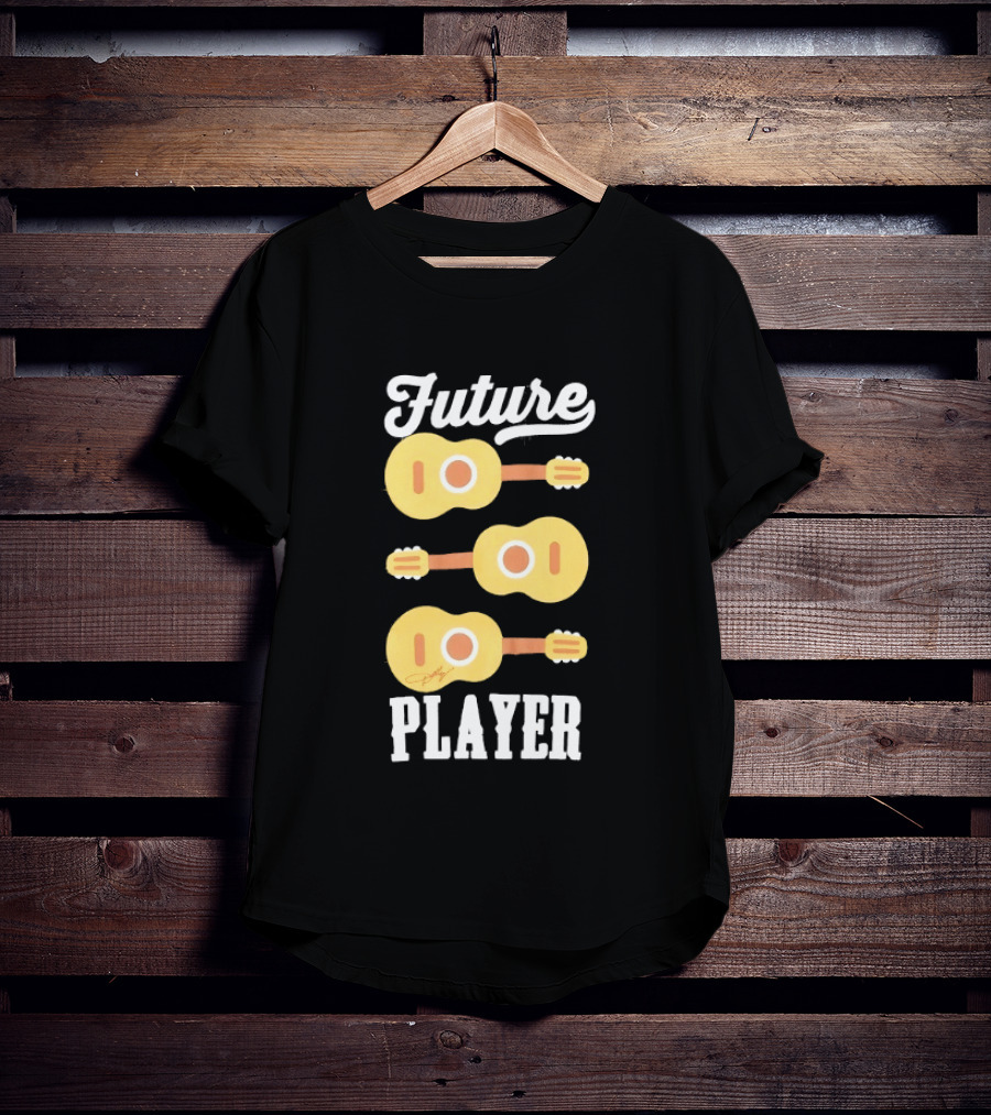 Future Dolly Guitar Music Player T-Shirt