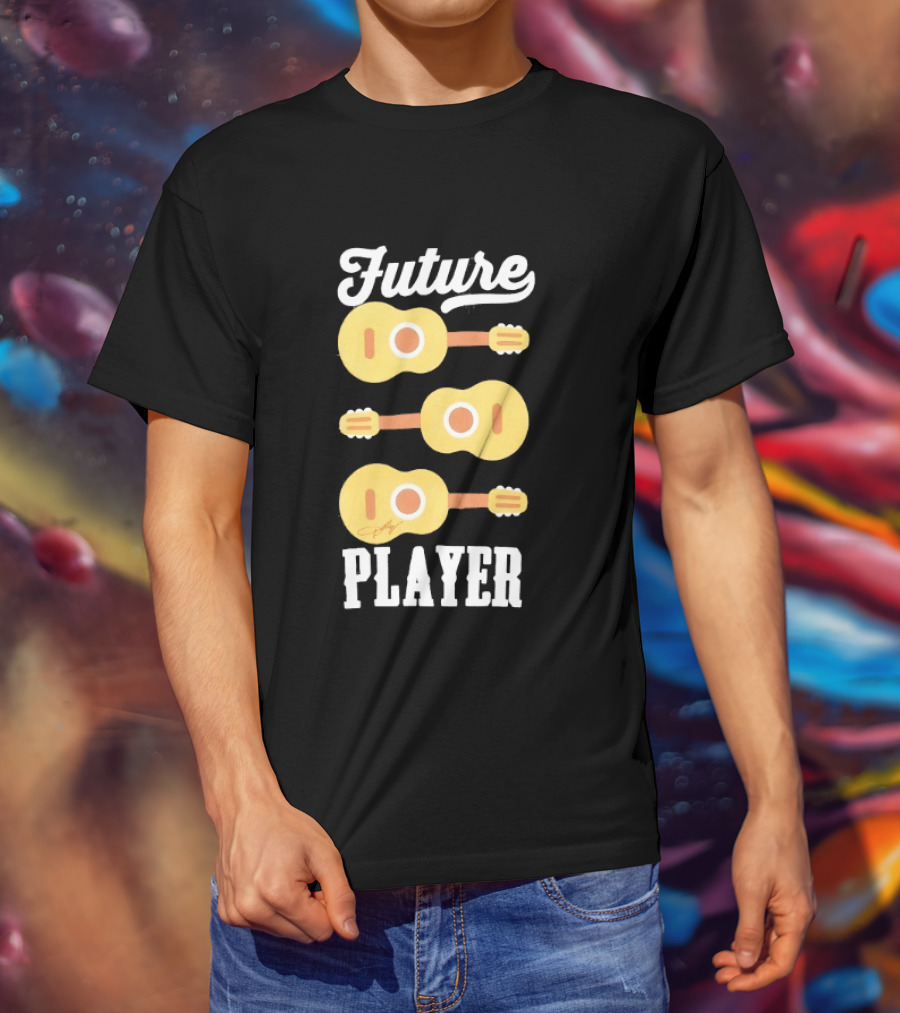 Future Dolly Guitar Music Player T-Shirt