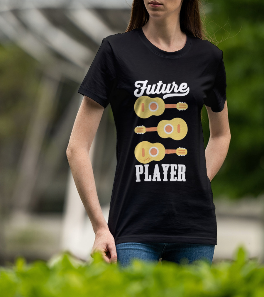 Future Dolly Guitar Music Player T-Shirt