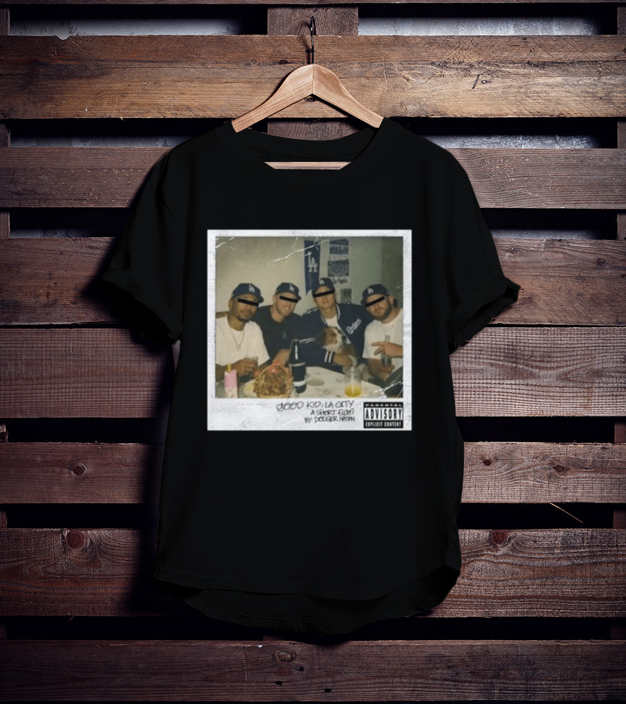 Good Kid La City A Short Film By Dodger Nation La Dodgers Baseball Team T-Shirt