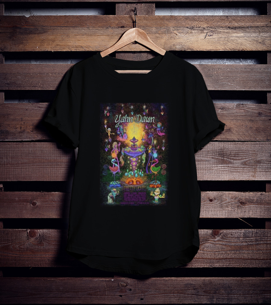 Pretty Lights Yahn Dawn 09.18.2026 Limited Festival Buena Vista Colorado Psychedelic Artistry T-Shirt