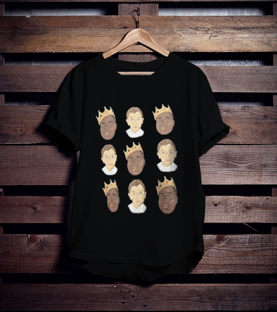 Ruth Bader Ginsburg Biggie Crown Notorious BIG T-Shirt