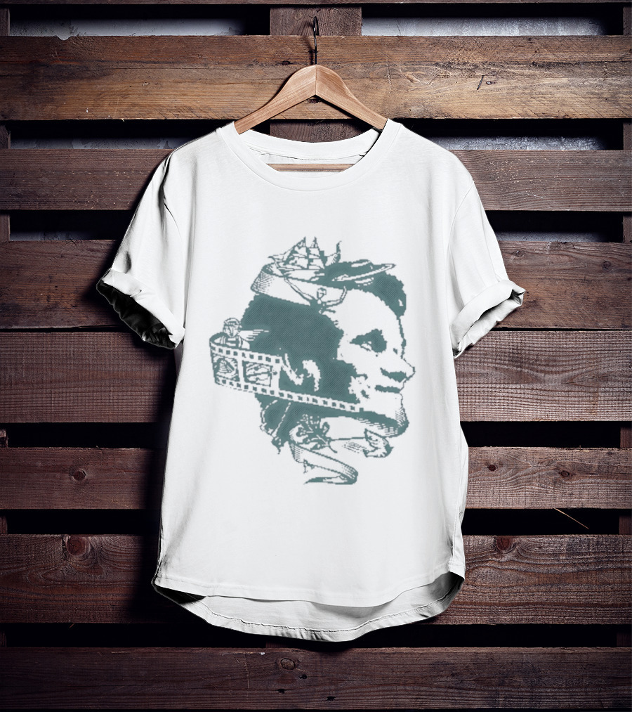 Abraham Lincoln Nautical Film Reel Image T-Shirt