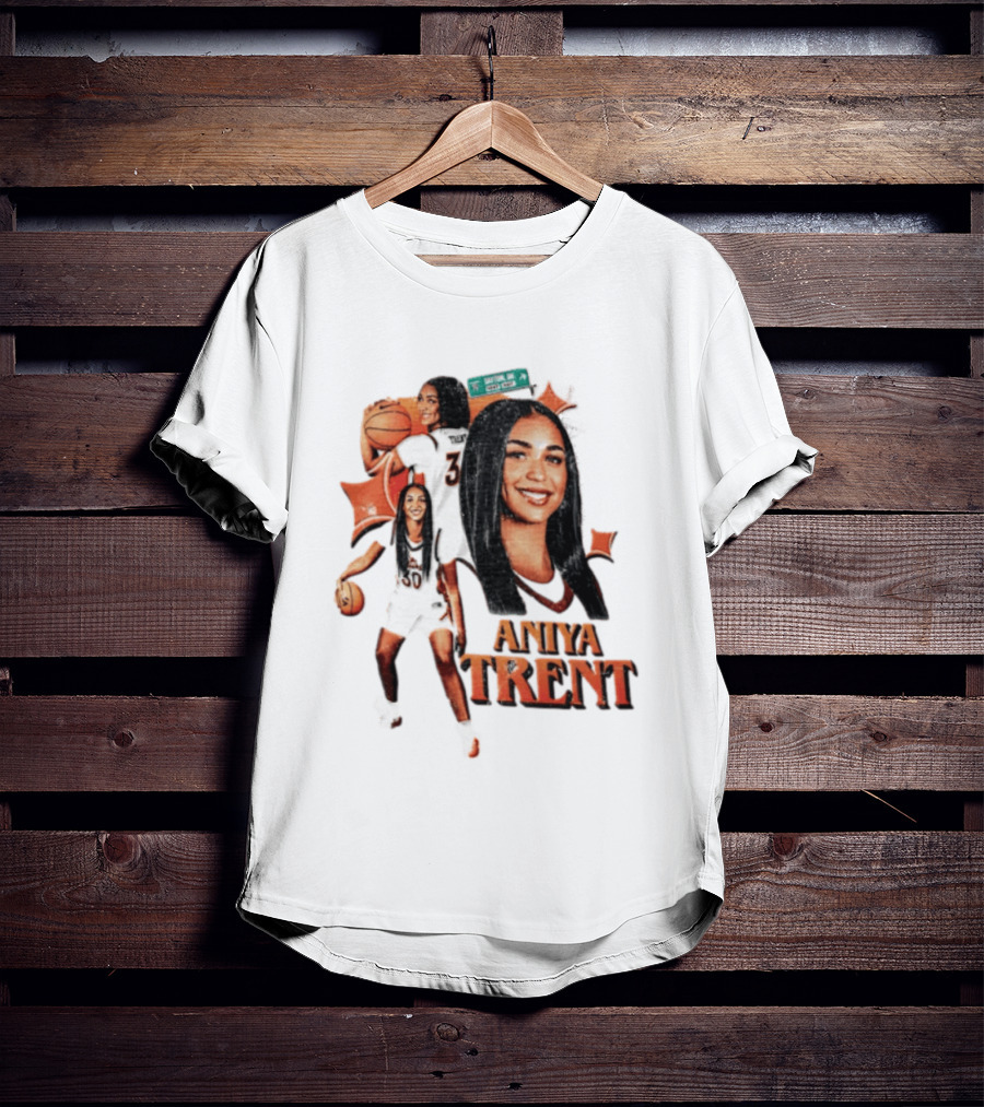 Aniya Trent Dayton Ohio Basketball Player The Burg Sign T-Shirt