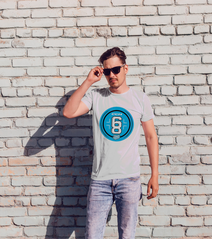 CCM 68 200×85 Tournament Series 2026 Iconic Blue Circle T-Shirt