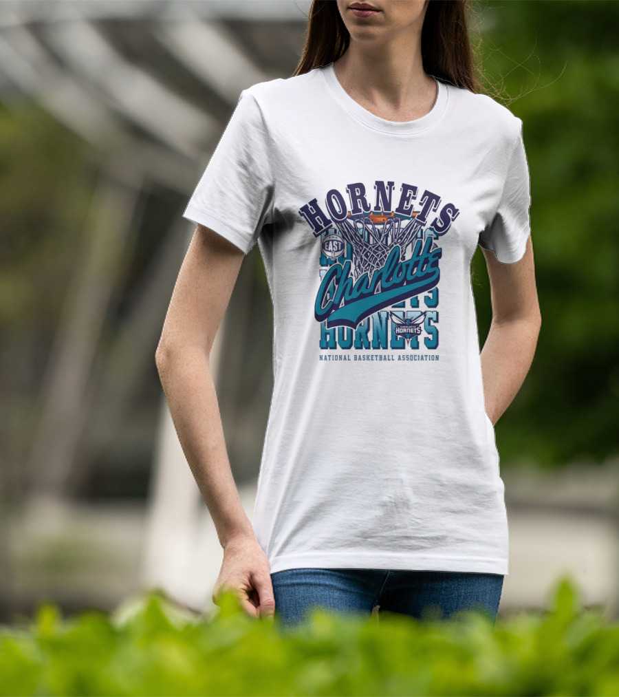 Charlotte Hornets The East NBA Hornets Basketball Association T-Shirt