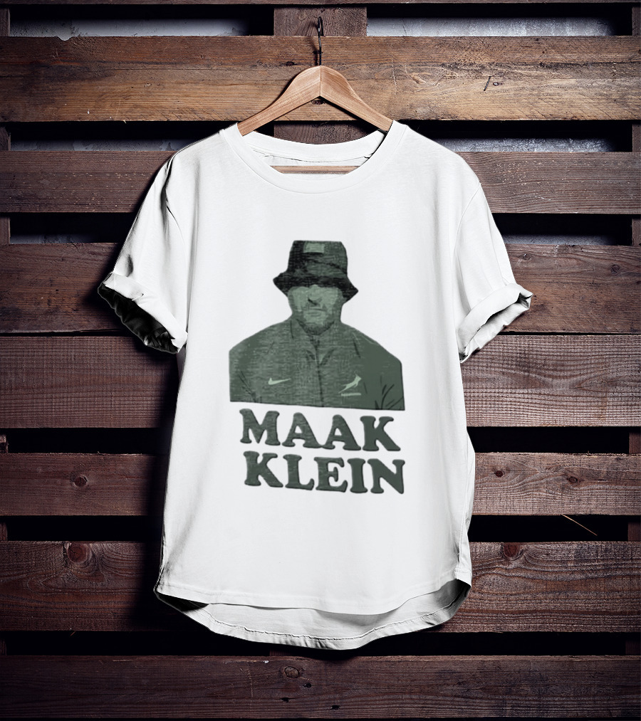 Rassie Erasmus South Africa Rugby Maak Klein Nike Jacket T-Shirt