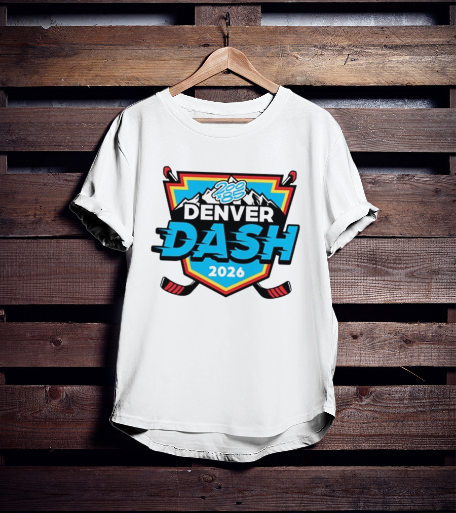 Denver Dash 2026 200×85 Tournament Series Hockey Event T-Shirt