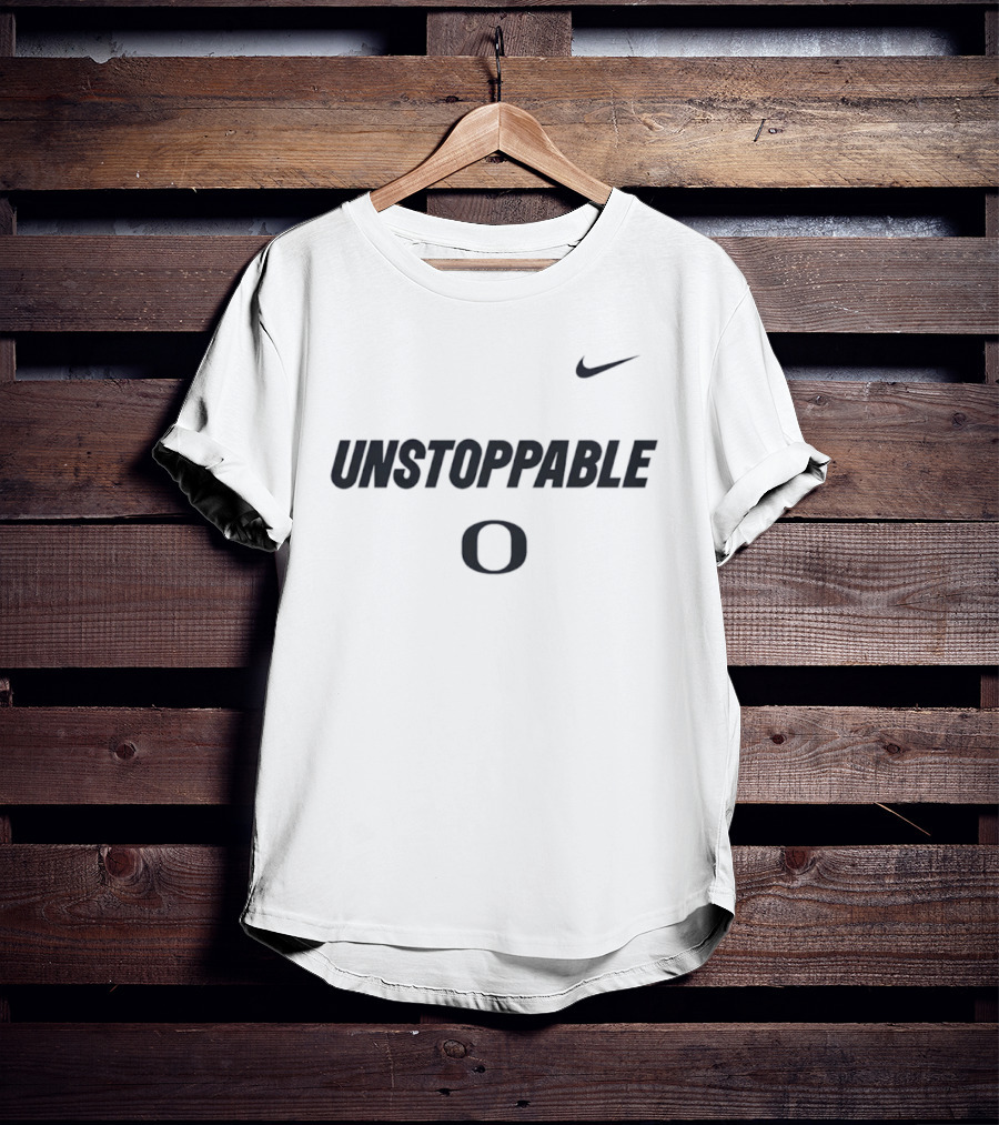 Unstoppable Nike Oregon Ducks O Football T-Shirt