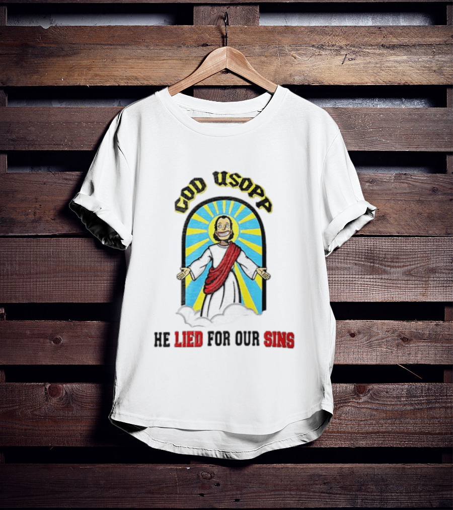 God Usopp He Lied For Our Sins One Piece Anime T-Shirt