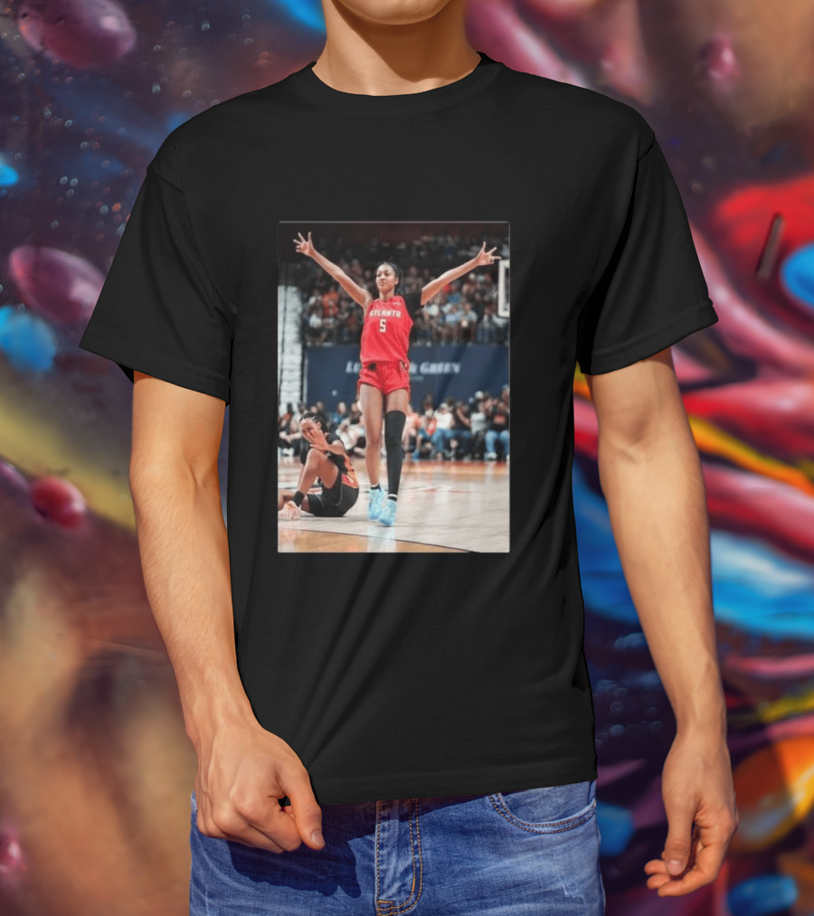 Angel Reese Celebrates 30th Double Double With 30 Points For Atlanta In Iconic Moment T-Shirt