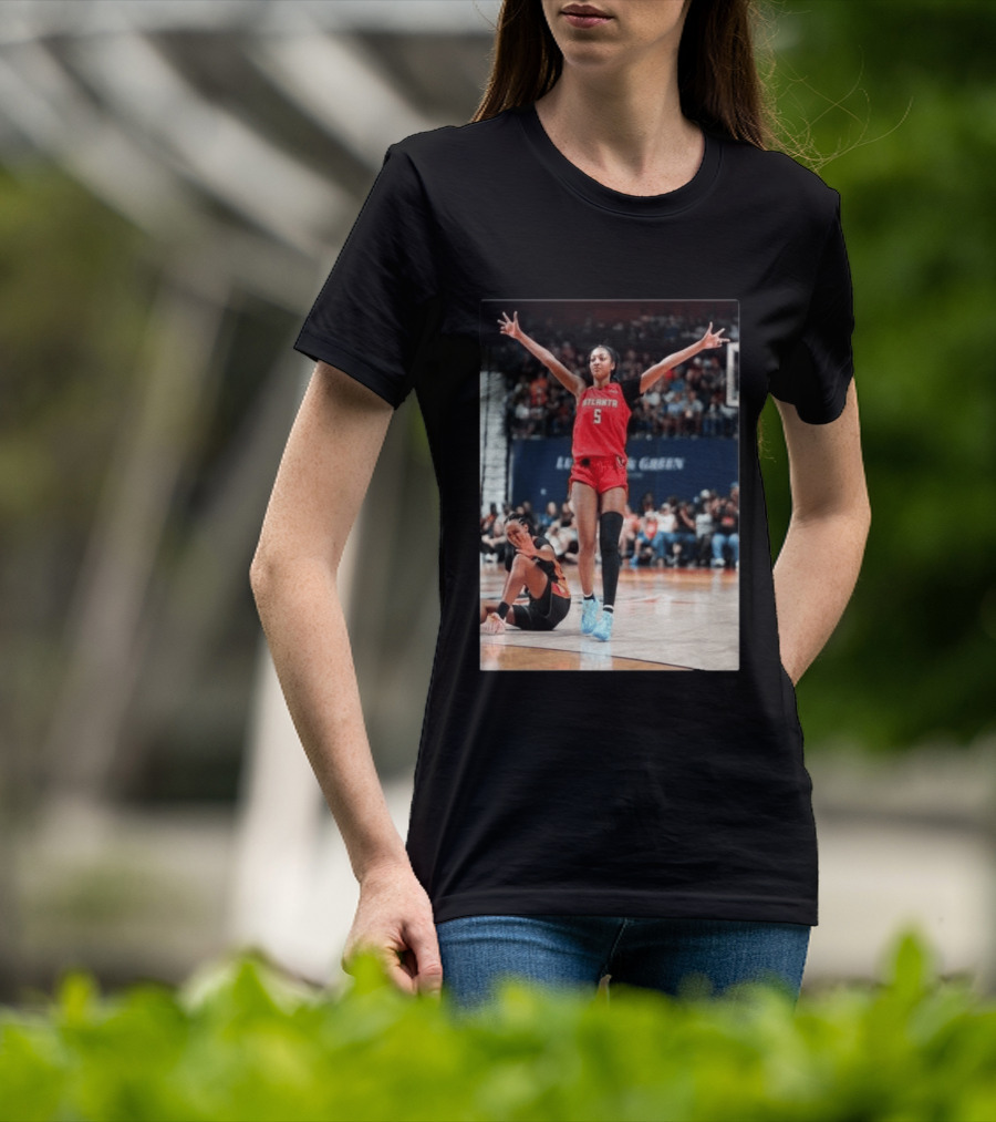 Angel Reese Celebrates 30th Double Double With 30 Points For Atlanta In Iconic Moment T-Shirt