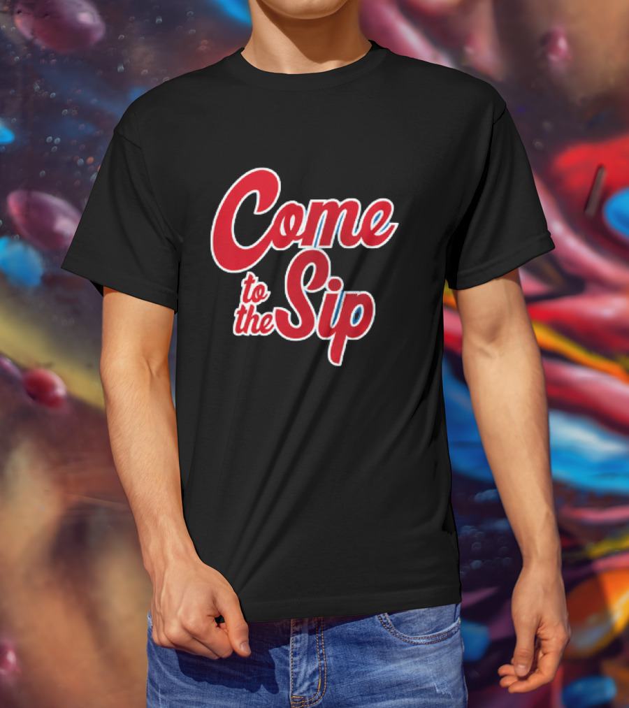 Trinidad Chambliss Jesus Won Come To The Sip T-Shirt