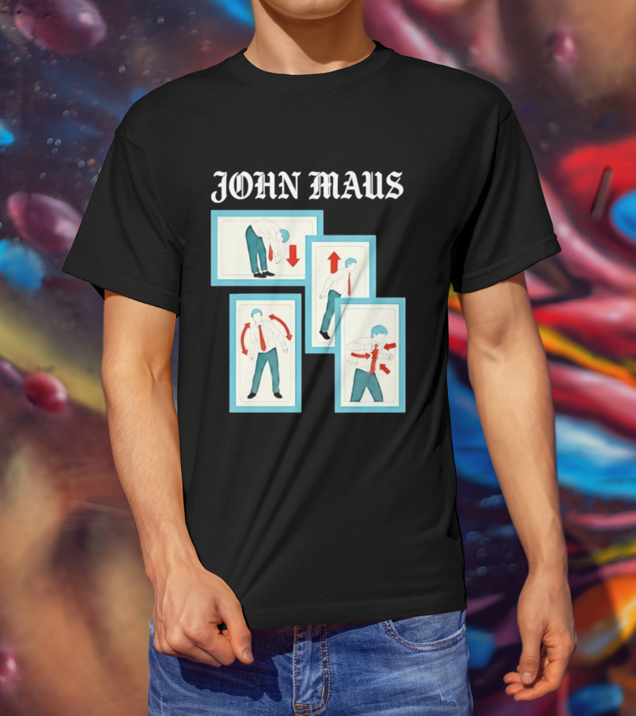 John Maus Synth Pop Indie Music Performance Illustrations T-Shirt
