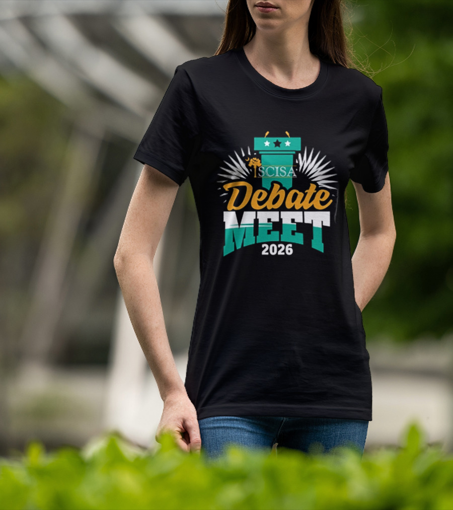 SCISA Debate Meet 2026 Podium Stars Event T-Shirt