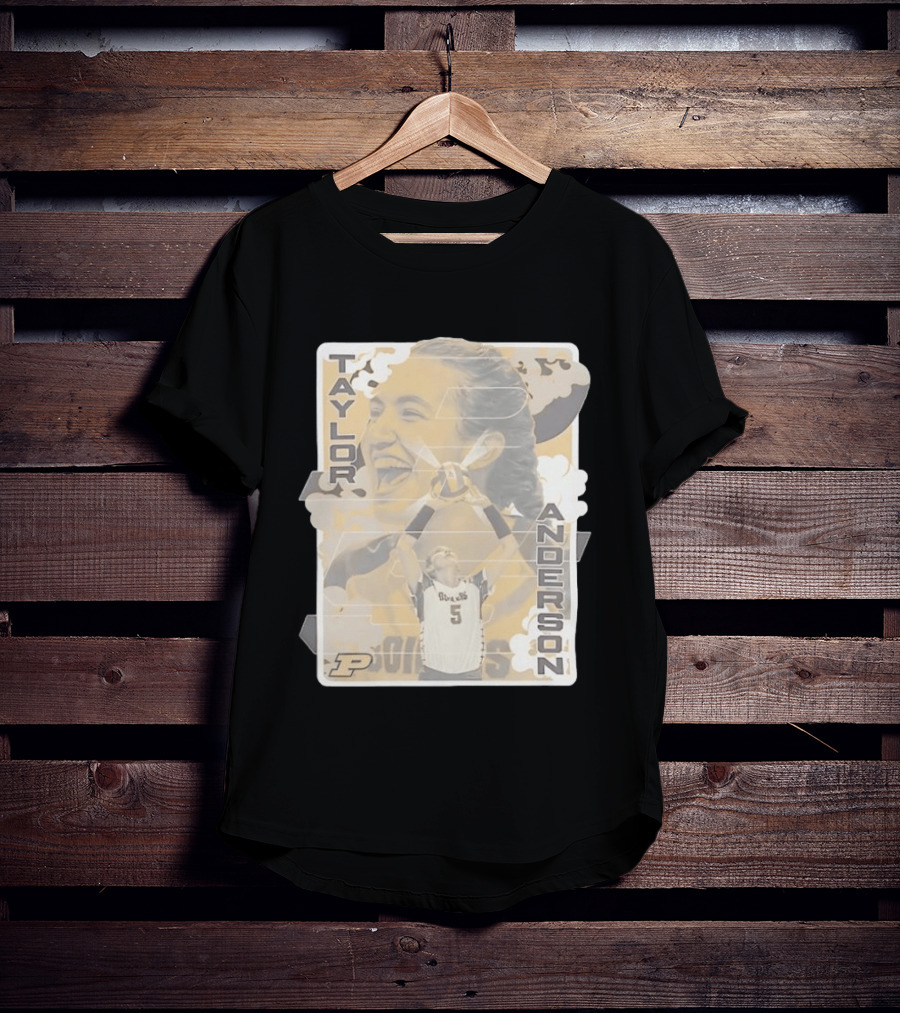 Taylor Anderson Purdue Boilers Volleyball Number 5 Player T-Shirt
