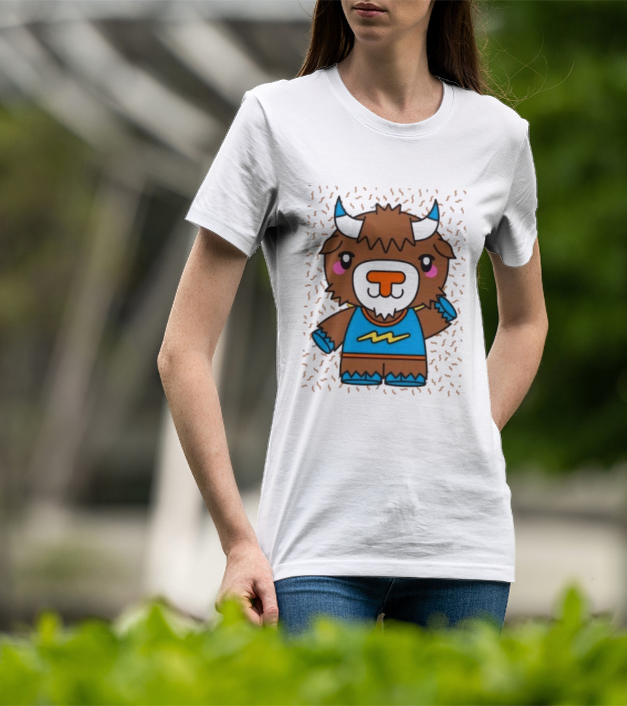 Oklahoma City Thunder Rumble The Bison Basketball T-Shirt