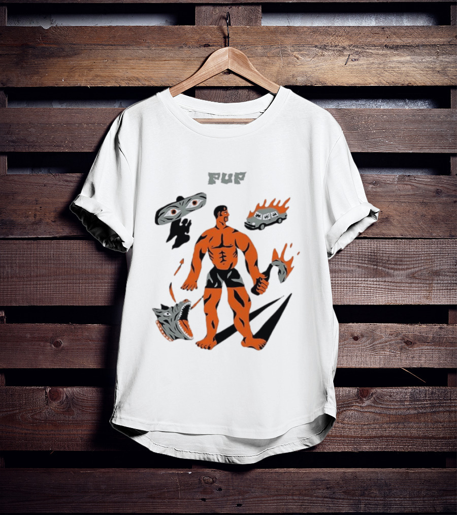 Pup Band Punk Rock Alternative Music Fire Eyed Van And Warrior Scene T-Shirt