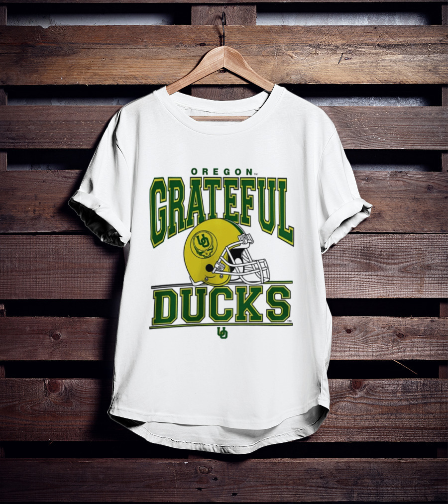 Oregon Grateful Ducks Helmet T-Shirt