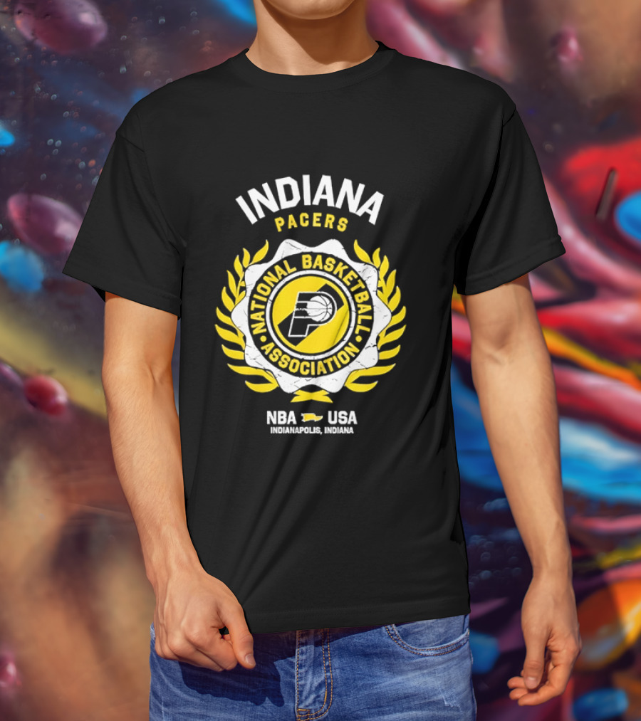 Indiana Pacers National Basketball Association NBA USA Indianapolis Indiana T-Shirt
