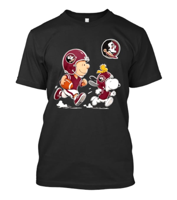 Charlie Brown Snoopy Woodstock Florida State Seminoles Football 2026 T-Shirt