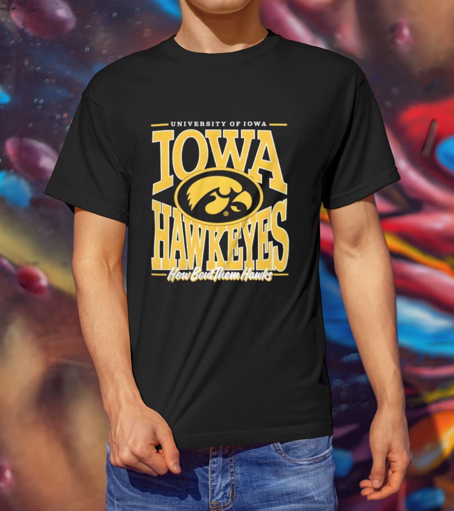 University Of Iowa Hawkeyes How Bout Them Hawks T-Shirt