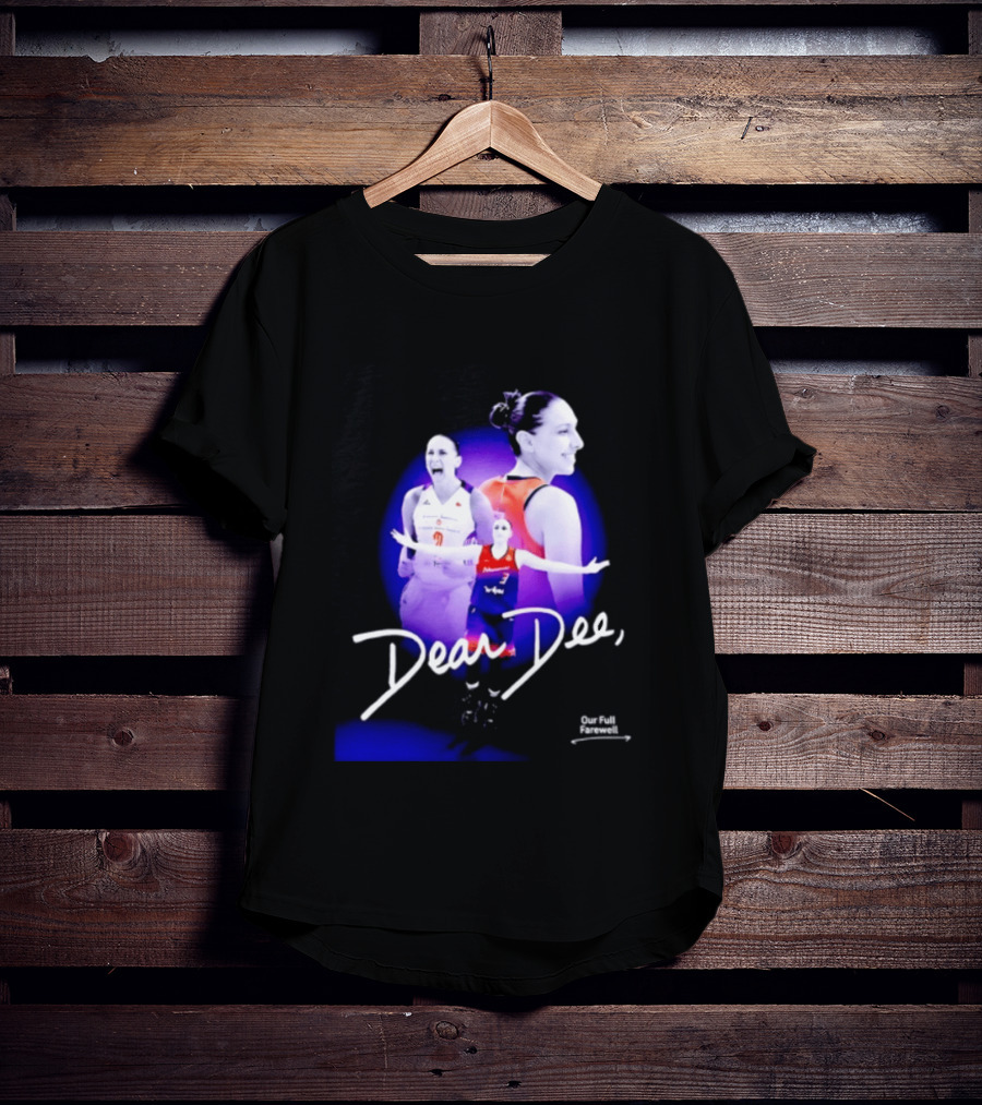 Diana Taurasi Phoenix Mercury Dear Dee Our Full Farewell T-Shirt