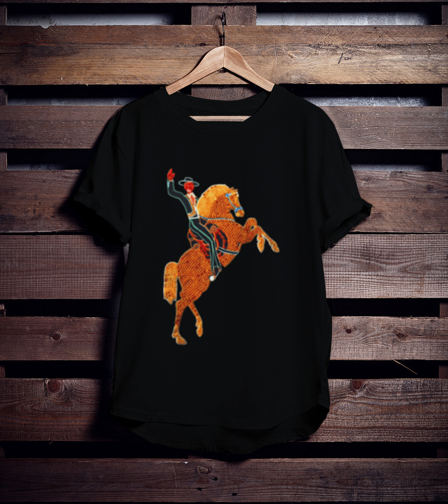 Las Vegas Cowboy Neon Sign T-Shirt