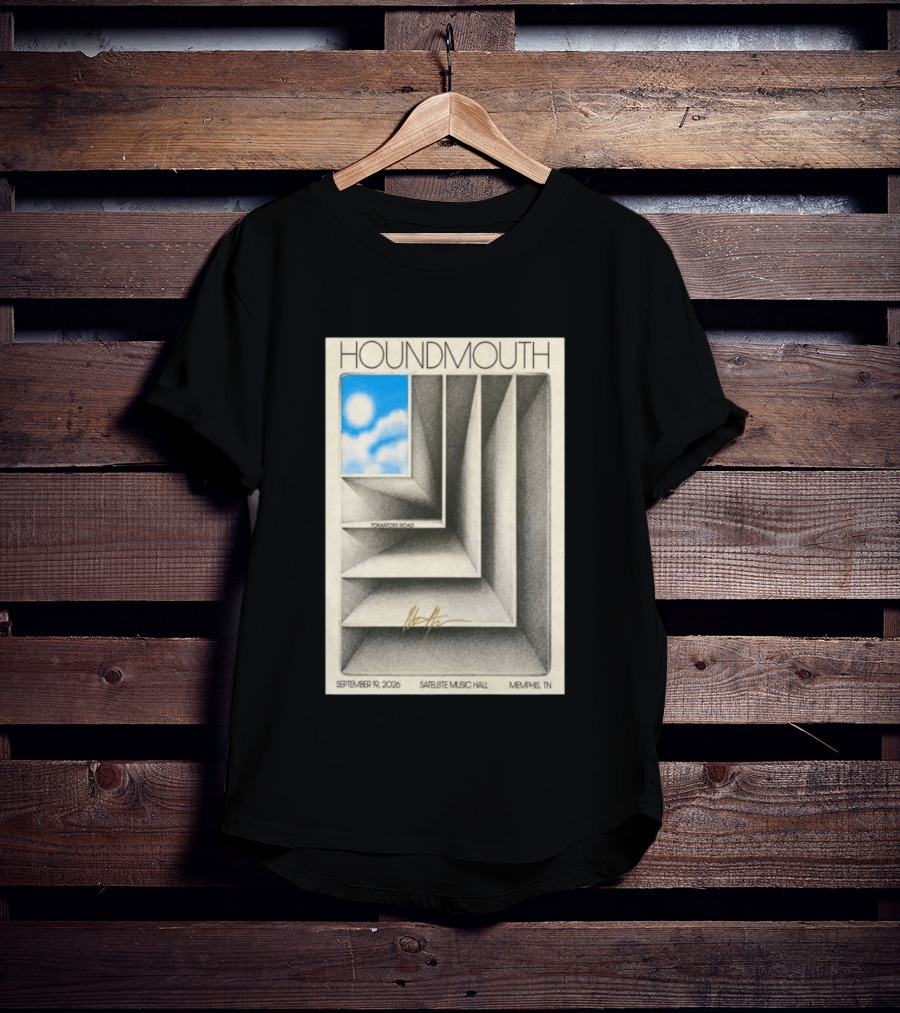 Houndmouth September 19 2026 Satellite Music Hall Memphis TN Tour T-Shirt